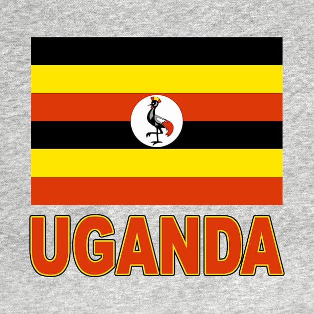 The Pride of Uganda - Ugandan Flag Design by Naves